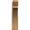 Ekena Millwork Thorton Slat Rough Sawn Outlooker, Western Red Cedar, 8"W x 36"D x 36"H OUT08X36X36THR06RWR - alternate 2